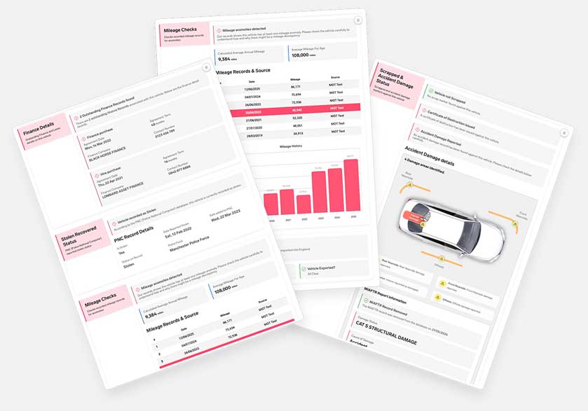 VDI Check Report - Stolen & Finance